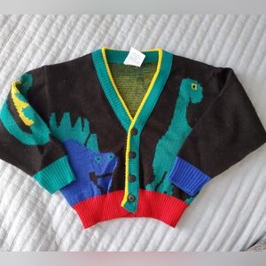 VTG Toddler Cardigan 90s Wild Boys